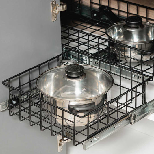 Canastillas deslizables para esquina recta