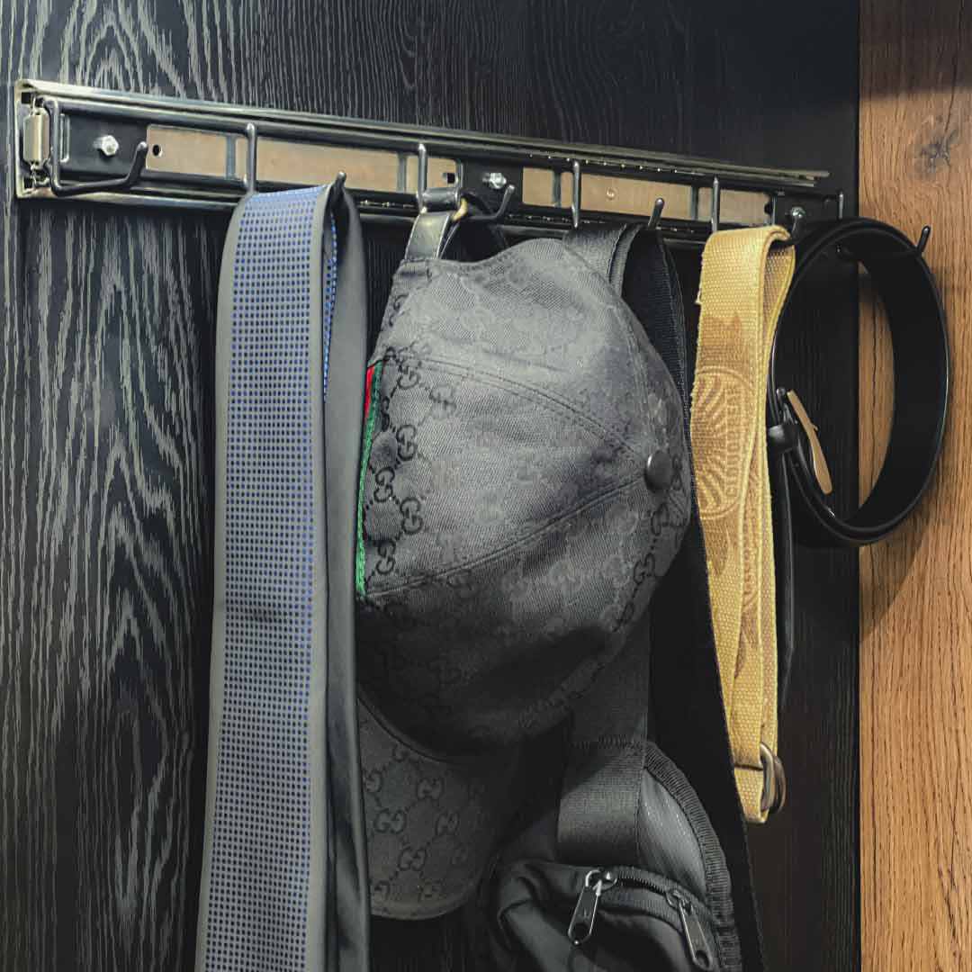 Perchero extraíble multiusos