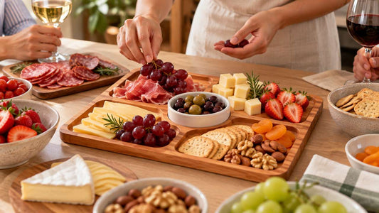 Cómo preparar una tabla de piqueos para una reunión en casa