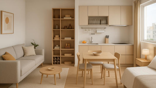 Espacios multifunción: cómo combinar sala, comedor y oficina sin perder el orden