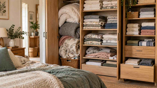 ¿Dónde guardar las sábanas y toallas? Ideas para casas con poco espacio