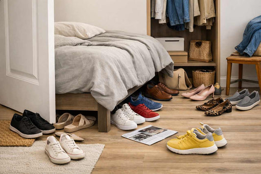 Zapatos bajo control: Guía para organizar por temporada, uso y espacio