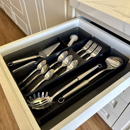 Kit organizador de cubiertos y utensilios