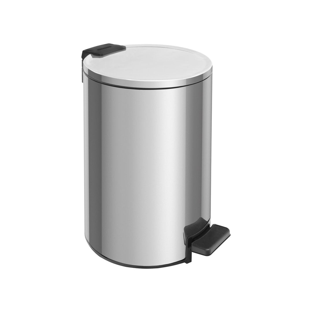 Basurero de acero con pedal