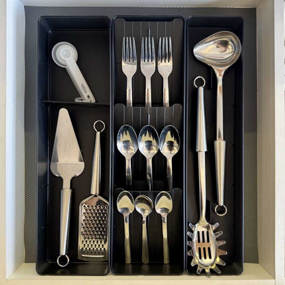 Kit organizador de cubiertos y utensilios