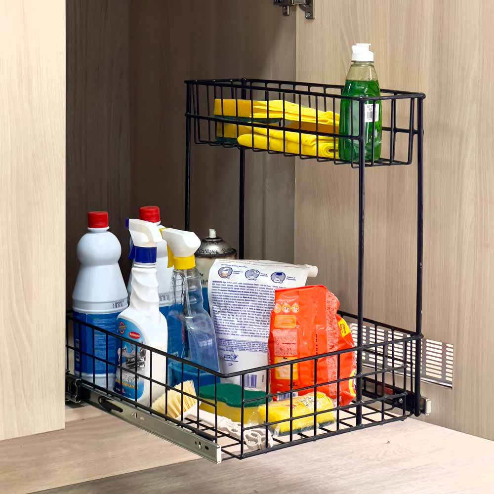 Organizador para mueble de lavado