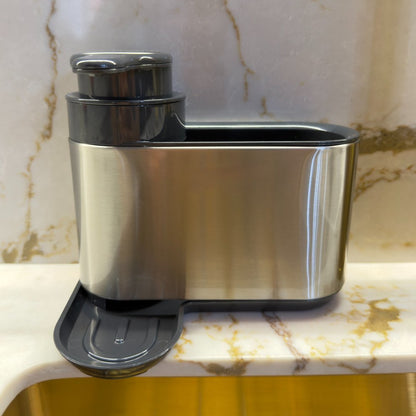 Dispensador de lavavajilla y porta esponja
