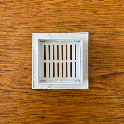 ⁠Rejilla de ventilación perforada 12 cm x 12 cm (REMATE)