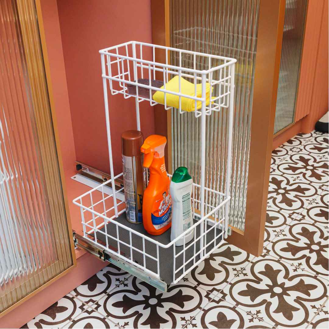 Organizador para mueble de lavado