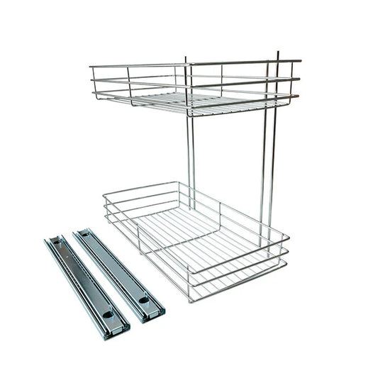 Botellero de acero inoxidable módulo 30 cm (REMATE)