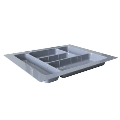 Cubertero 011 en color gris, vacío sobre fondo blanco