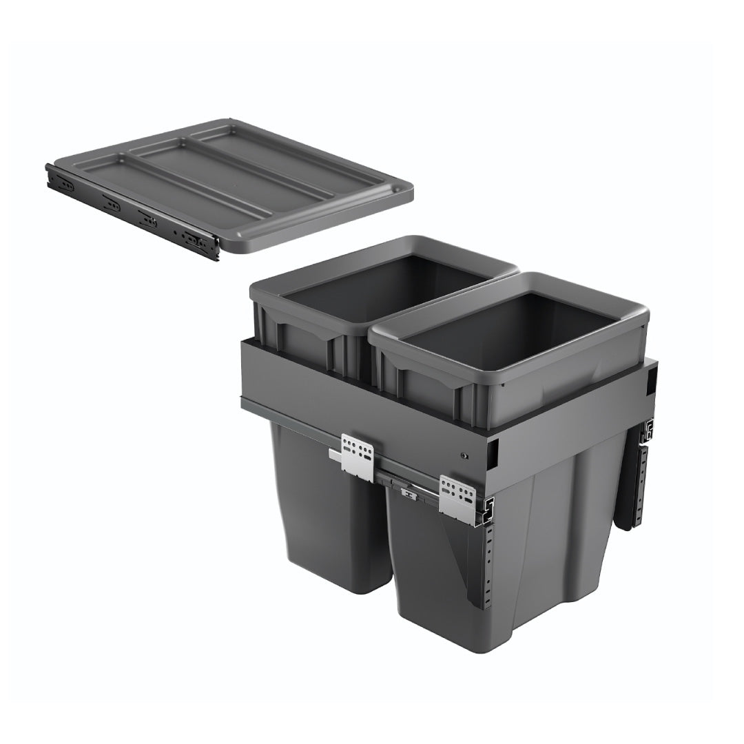 Tacho doble extraíble de 60 litros