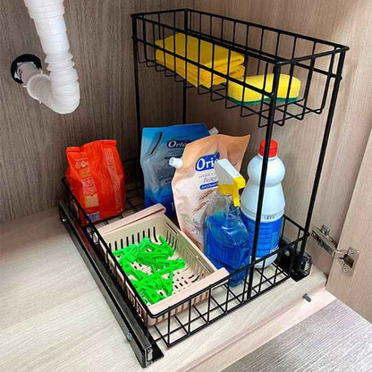 Organizador para mueble de lavado